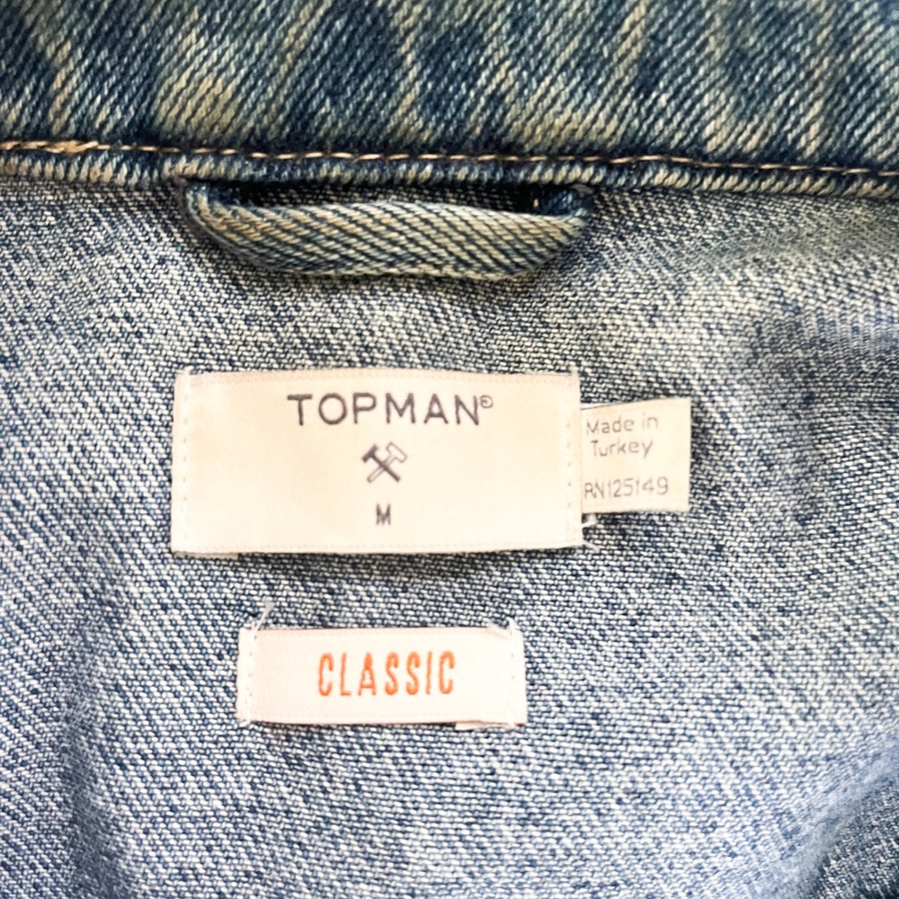 Men’s TopShop Jean Jacket - Picture 3 of 3